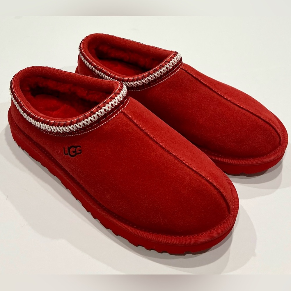 UGG Women's Tasman Slipper - Samba Red - Picture 2 of 8